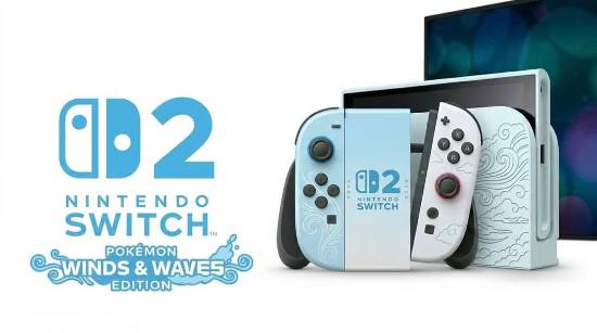 玩家自制《宝可梦:风/波》NS2限定机渲染图!网友:出必买