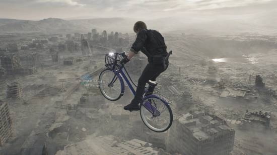 《生化危机9：安魂曲》摩托替换自行车Mod逗乐总监！秒变喜剧片