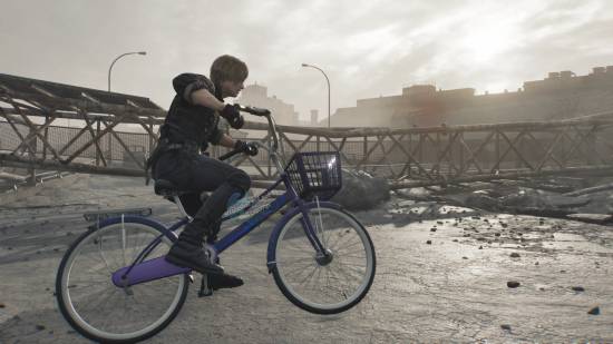 《生化危机9：安魂曲》摩托替换自行车Mod逗乐总监！秒变喜剧片