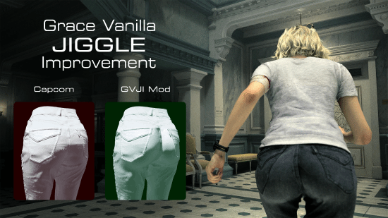 《生化9》格蕾丝物理晃动Mod来了！上下围都能摇