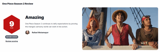 IGN9分！《海贼王》真人版第二季堪称奇迹