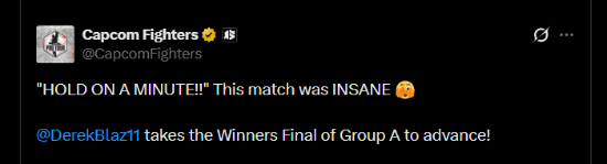 燃尽了!街霸6“小孩”曾卓君再现神级比赛 精彩绝伦