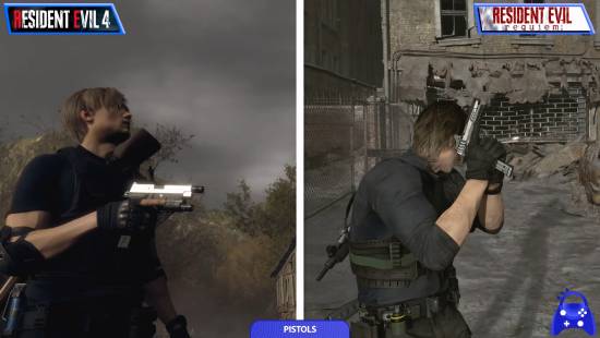 《生化9》对比《生化4RE》武器细节！哪个手感更好？