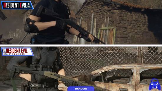 《生化9》对比《生化4RE》武器细节！哪个手感更好？