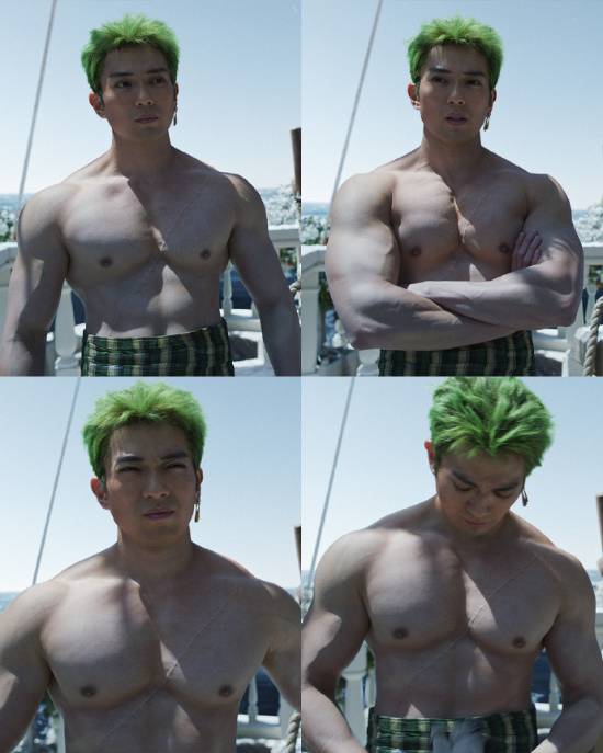 海贼王真人版索隆演员引发外网热议！帅脸大肌肉