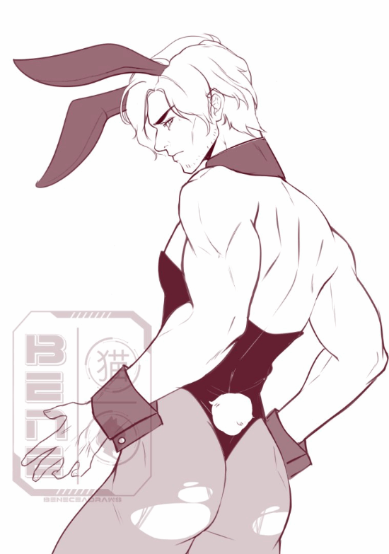 里昂黑丝兔女郎！外网画师被粉丝“逼迫”出色图