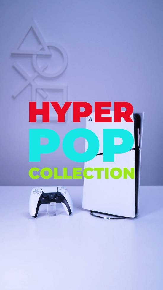 PS5外壳与手柄再出新款！亮面黑与霓虹色完美搭配