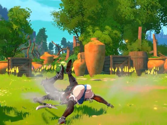 《Swords & Slippers》展示游戏角色物理效果