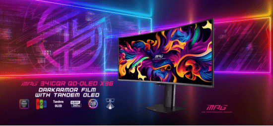 超越速度与画质边界:微星MPG 341CQR QD-OLED X36流光显示