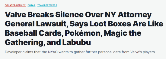 V社硬刚开箱诉讼：本质和拉布布盲盒一样！支持交易